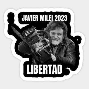 Javier Milei Argentine Presidente 2023 Sticker